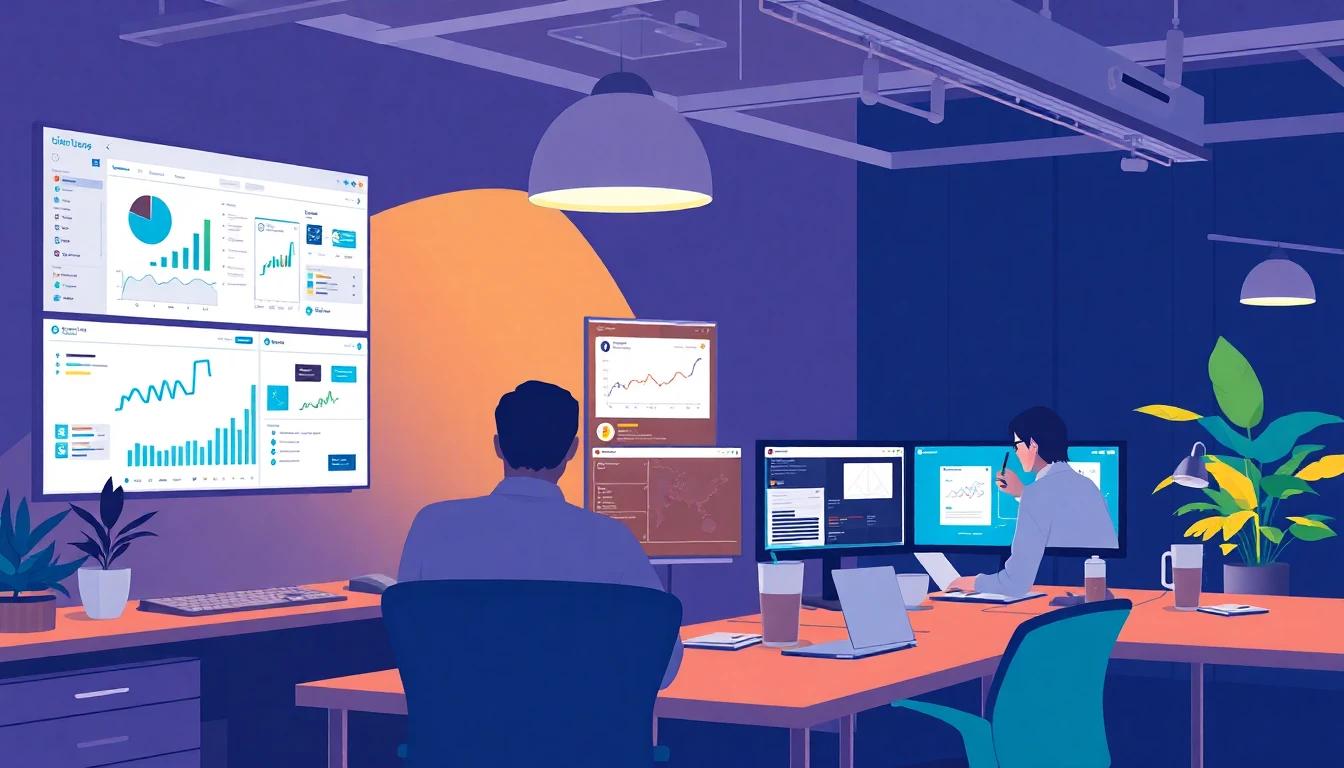 Agency strategist reviewing local search data for a healthcare client