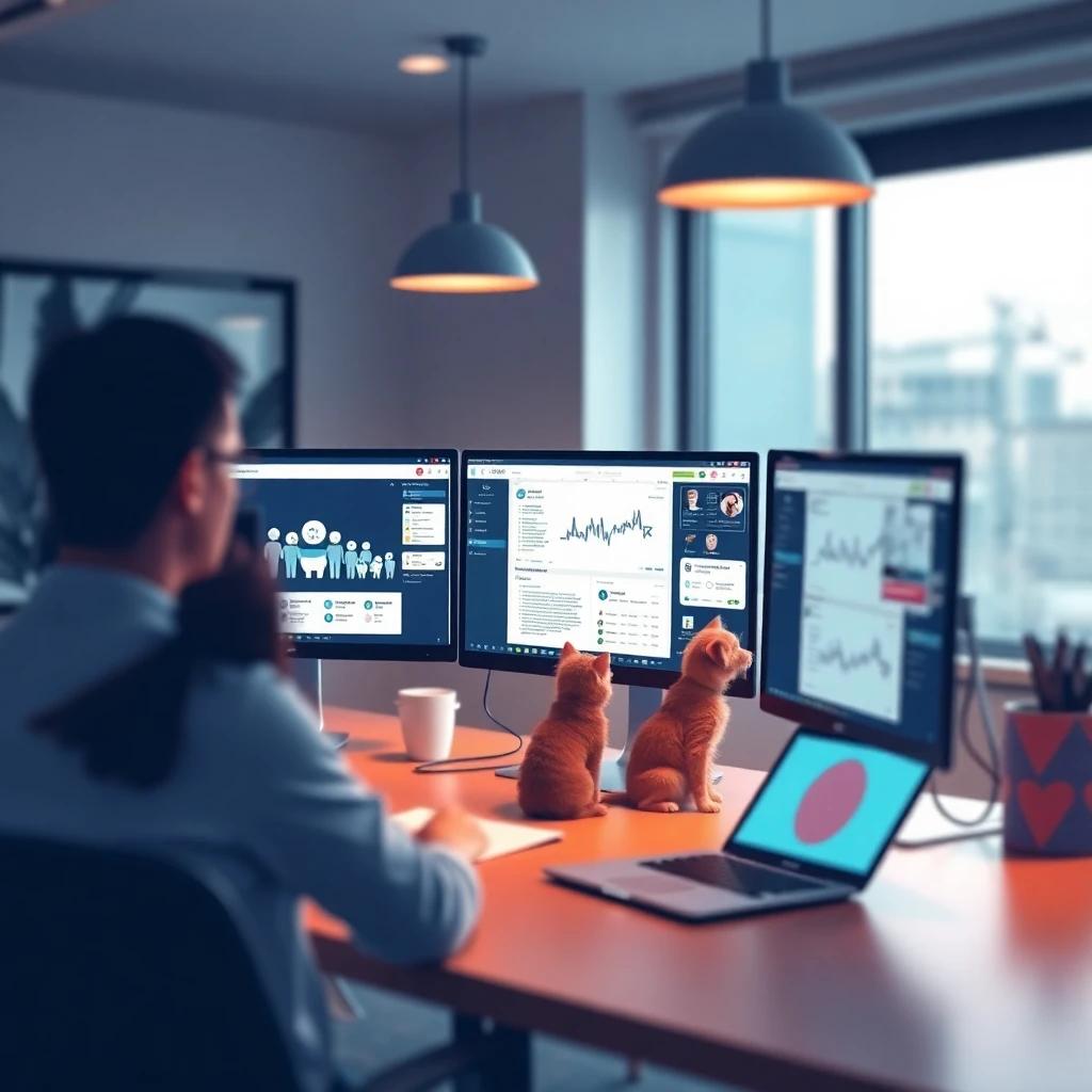 Featured image for: Managing Social Media for Veterinary Clinics: The Agency Playbook for 20+ Accounts — veterinary social media management agency